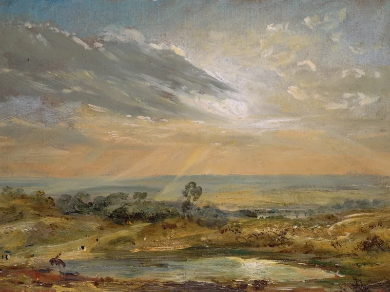 1776-John Constable - Branch Hill Pond, Hampstead - Victoria & Albert Museum, Londra
